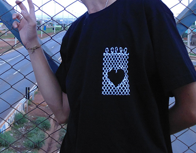 Graffiti love - Hand Printed T-shirt