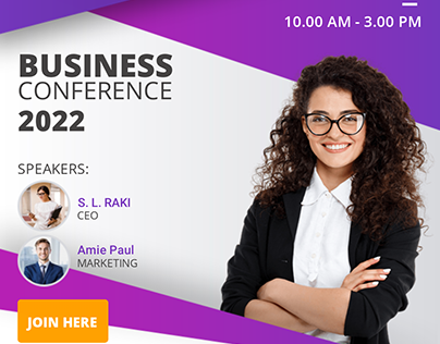 Business Conference Poster