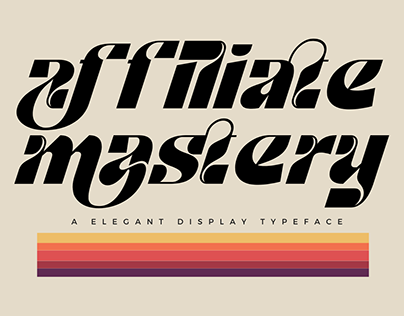 FREE FONT - Affiliate Mastery Font