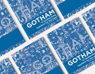 Gotham Type Specimen Book