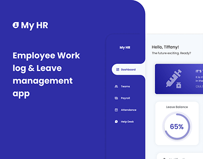 HRMS - Employee Work log & Leave management app