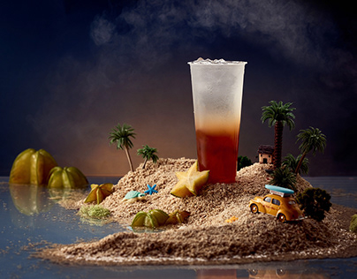 2021 WooTea 五桐號飲品形象照 Island drinks image