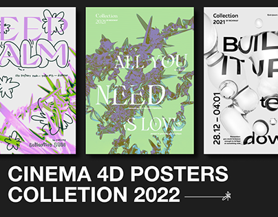 Project thumbnail - 3d poster collection