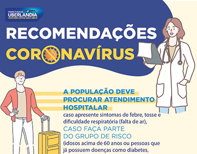 Material Apoio Coronavírus Prefeitura de Uberlândia