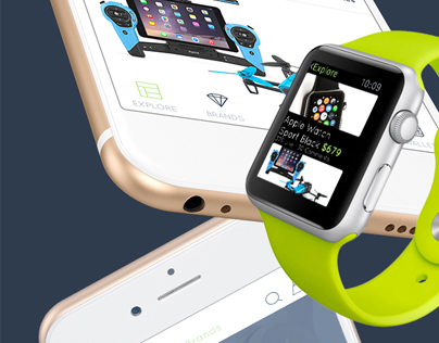 iOS 9 Ecommerce Mobile UI Kit
