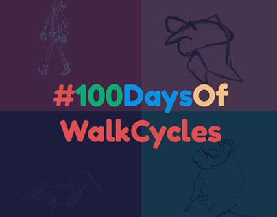 100 Days Of Walk Cycles