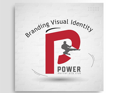 Power martial arts club (Branding Visual Identity)