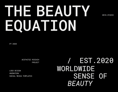 Project thumbnail - The Beauty Equation | Brand Identity