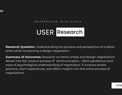 USER RESEARCH