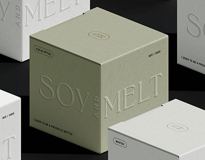 Soy & Melt Candles - Brand Identity