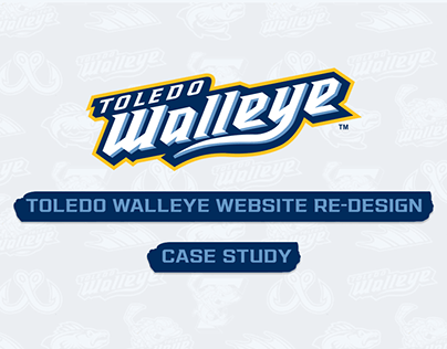 Toledo Walleye Website Redesign