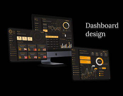 Dashboard Design for mehndi application