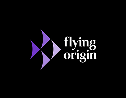 Flying Origin Logo Brand Identitiy