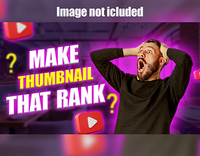 You tube thumbnail design