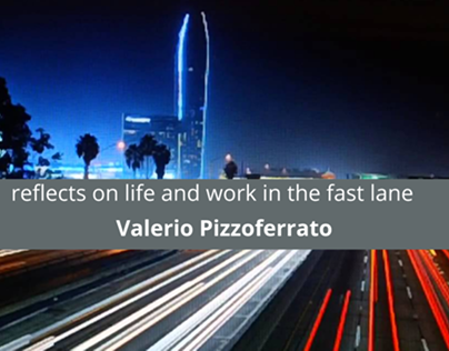 Valerio Pizzoferrato reflects on life and work in the