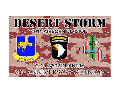 Desert Storm Banner