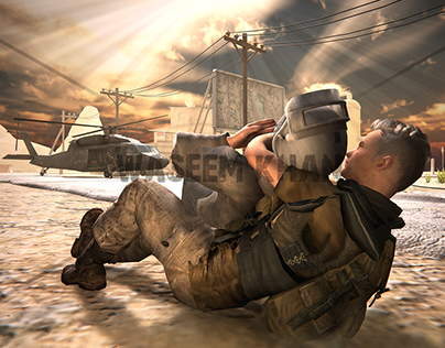 Commando Survivor Killer 3D - Game Screenshot Design