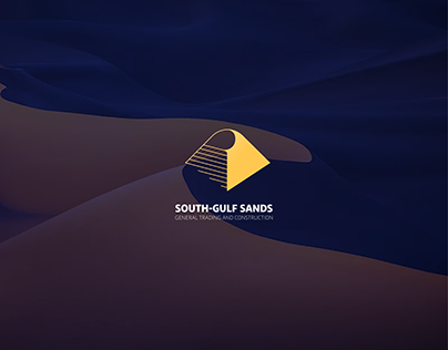 SOUTH-GULF SANDS Logo and Brand Visual Identity