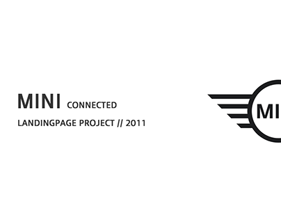 MINI connected // Landingpage // 2011
