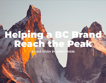 Get to the Peak | UI/UX, HTML, CSS