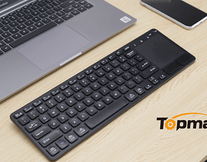 TopMate 2.4G Wireless TouchPad Keyboard.