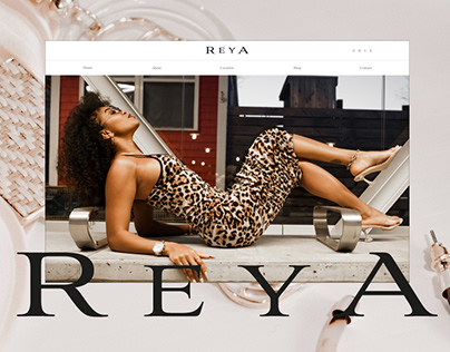 REYA Jewelry Brand Web Site