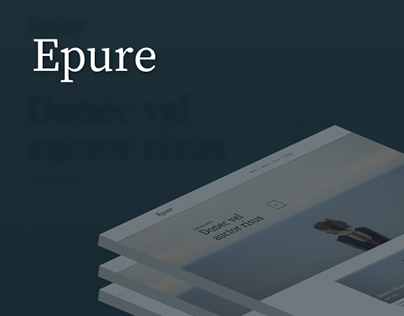 Epure | Adobe Muse Template