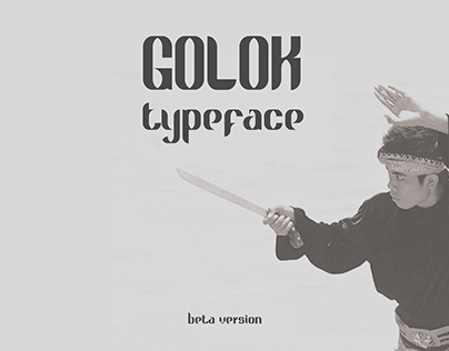 Golok Typeface (beta version)