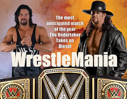 WrestleMania Poster