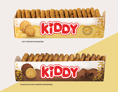 Kiddy Oat cookies packaging