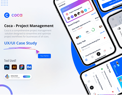 Project thumbnail - Project management UX/UI Case Study :)