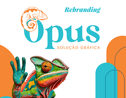 Rebranding Opus Solução Gráfica