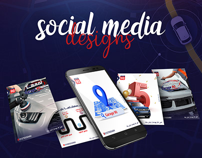 Garage 90 - social Media Designs