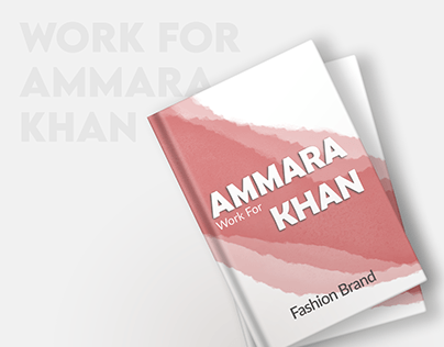 Project thumbnail - Work for Ammara Khan