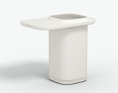 COBBLE air clear & side table