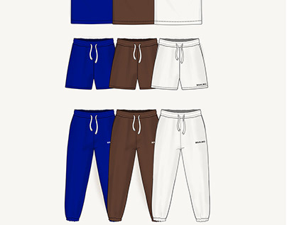 Basic Sets (Shorts, Tee, Pants)