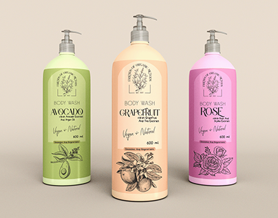 Shampoos (Labels + Logos)