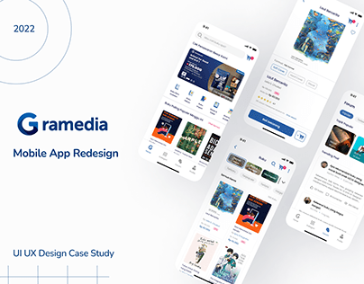 Gramedia - Mobile App Redesign Concept