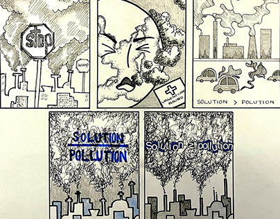 WEEK 4- Persuasive Posters "Solution over Pollution"