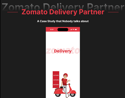 Zomato Delivery Partner
