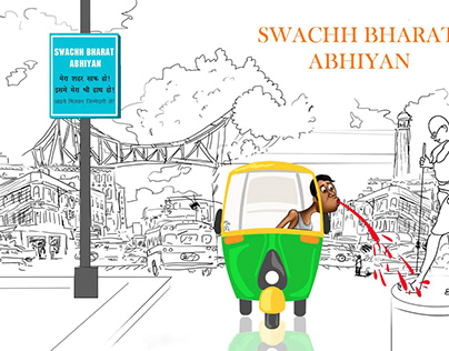Swachh Bharat Abhiyan Projects | Photos, videos, logos, illustrations and  branding on Behance