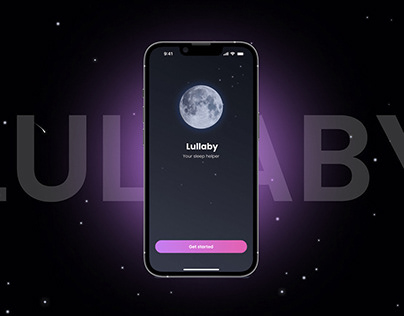 Lullaby | UI/UX Design | Sleep Tracker