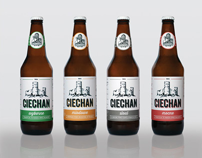 Redesign of Ciechan Beer Labels