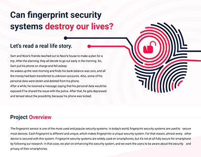 UI UX Case Study on Fingerprint Security Flaw