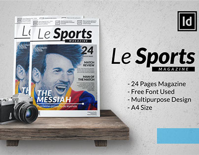 Le Sports | InDesign MGZN Template