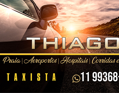 Cartão Thiago Taxista (2mod)