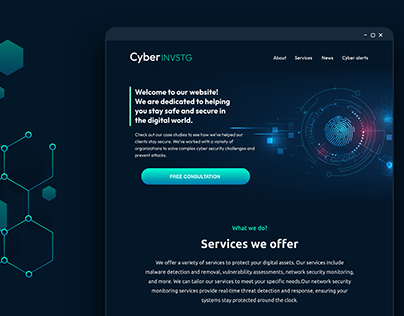 Cyber website
