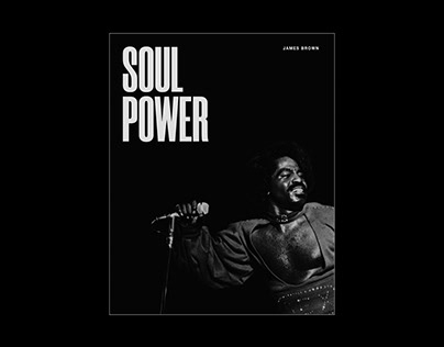 JAMES BROWN - SOUL POWER / GRAPHIC