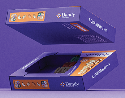 "Dandy Kokand Halwa Packaging Design