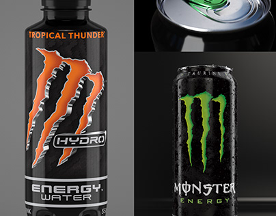 Project thumbnail - Monster Energy Product Renders
